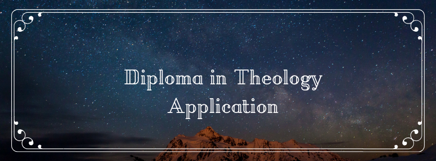 Diploma in Theology Application
