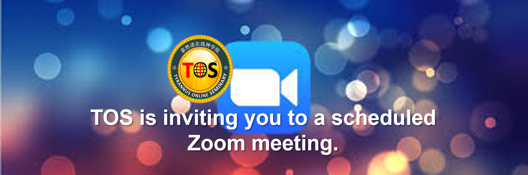 Scheduled Zoom Meeting