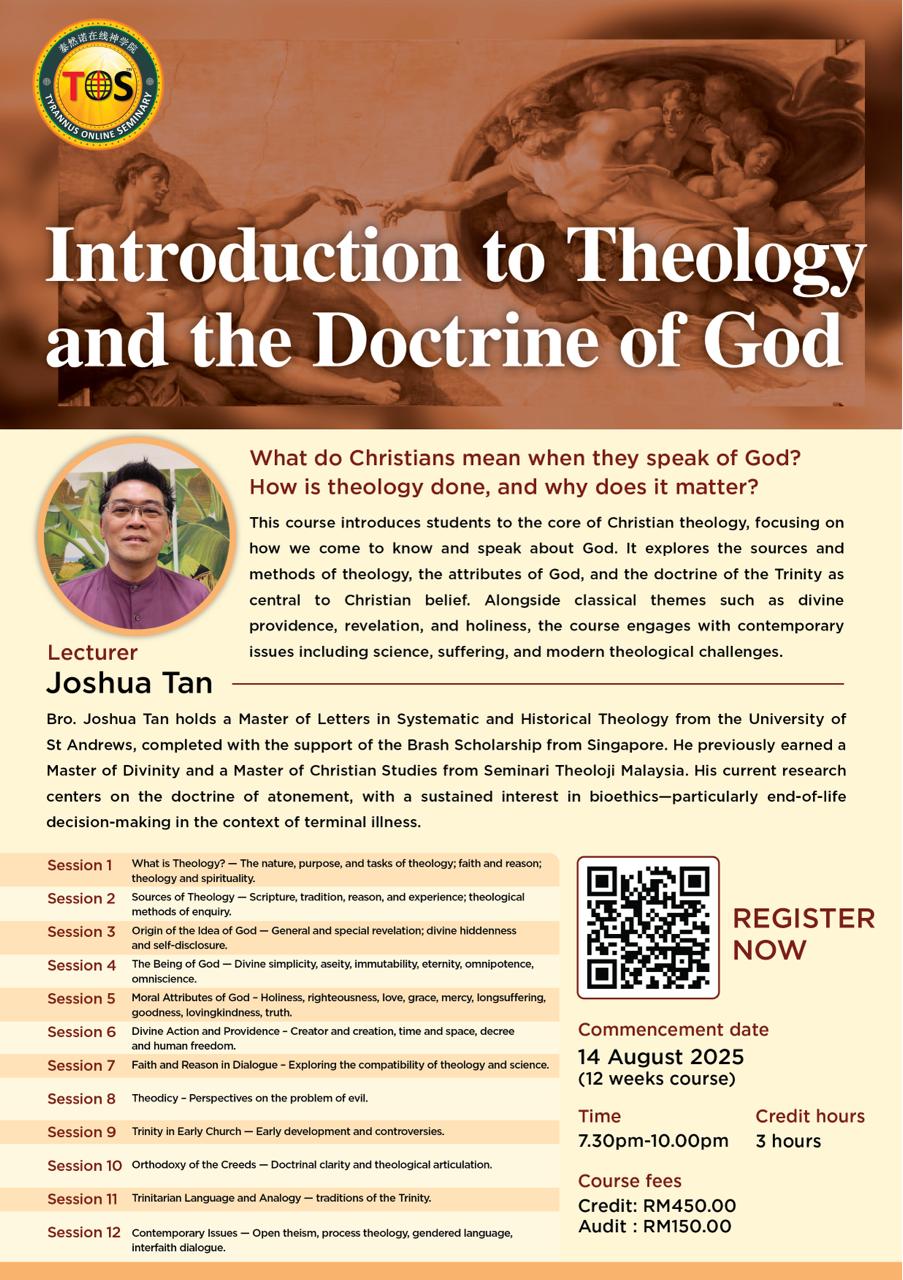 Introduction to Theology and the Doctrine of God